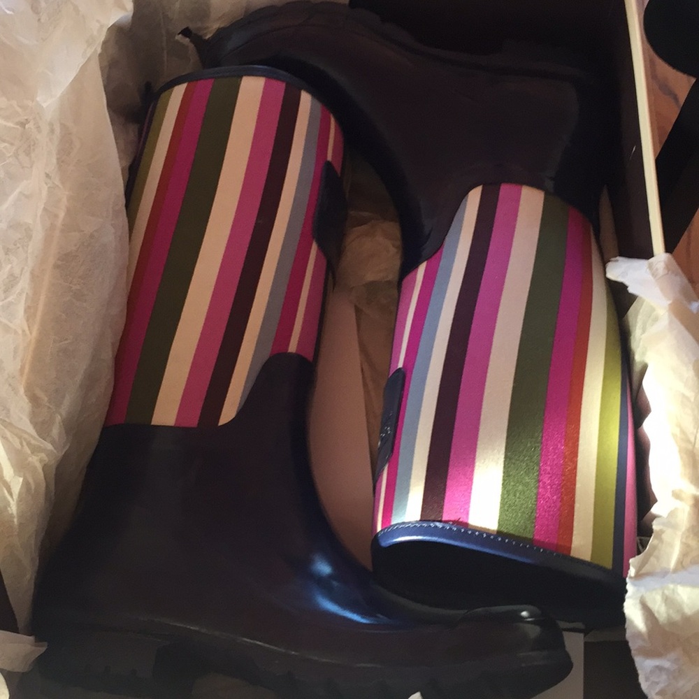 Brand New Coach Rainboots